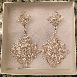 Pretty bling earrings